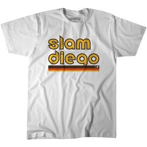 White Breaking Tees San Diego Padres “Slam Diego” t-shirt
